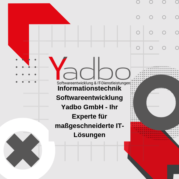 Informationstechnik Softwareentwicklung bei Yadbo GmbH: Innovation für BW und NRW